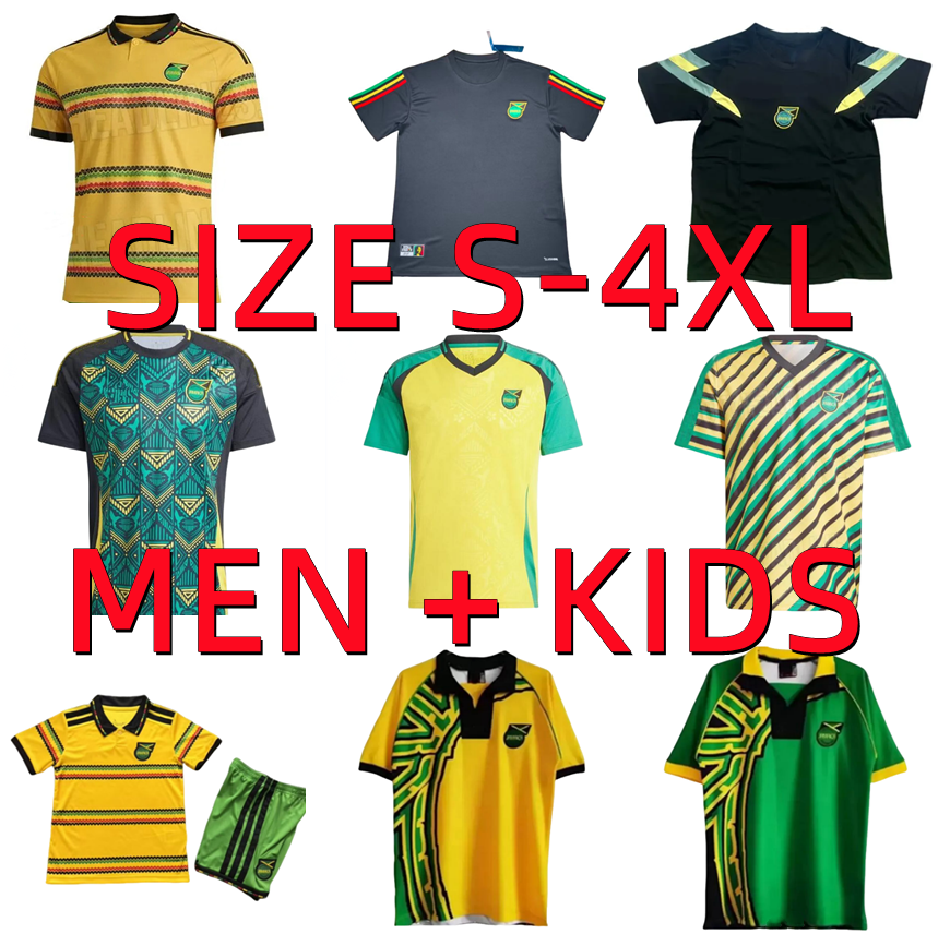 1998 Retro Jamaica Soccer Jerseys 2026 2027 Reggae Boyz Gardner Sinclair Brown …