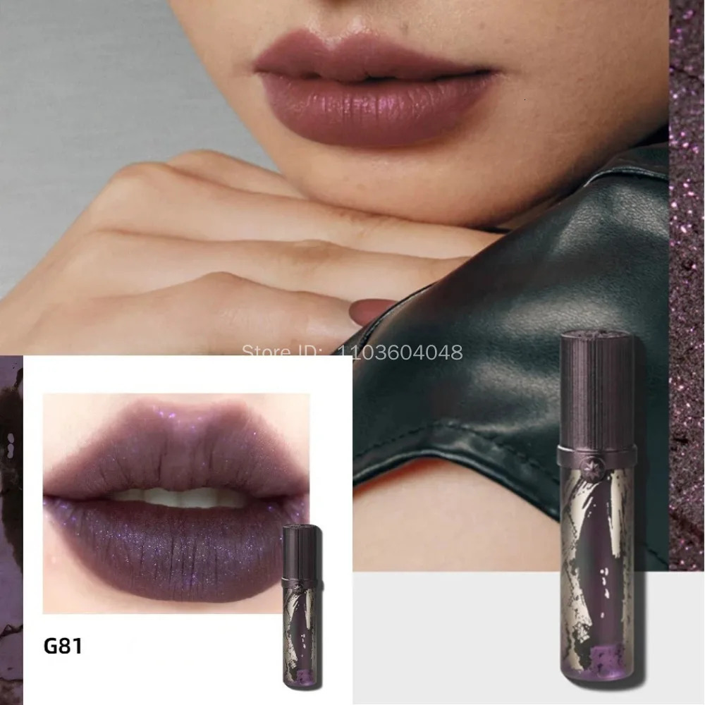 Girlcult Matte Lipstick Nude Sexy Red Brown Velvet Lip Gloss Waterproof Non-Stick Cup Long Lasting Lip Glaze Women Makeup 251230