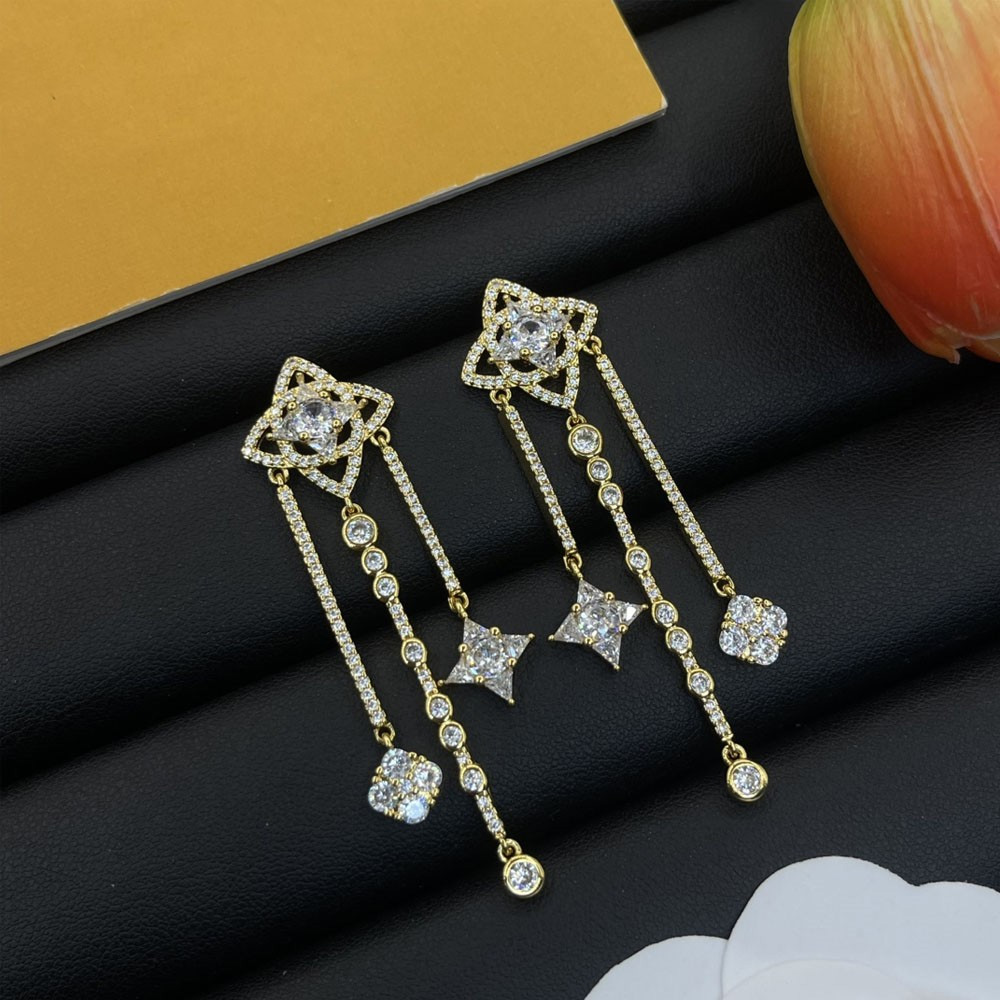 designer Earrings Fashion Designers Letters Stud Earrings Geometric Women Brand Design Crystal Rhinestone Earring Wedding Party Jewelry 11521