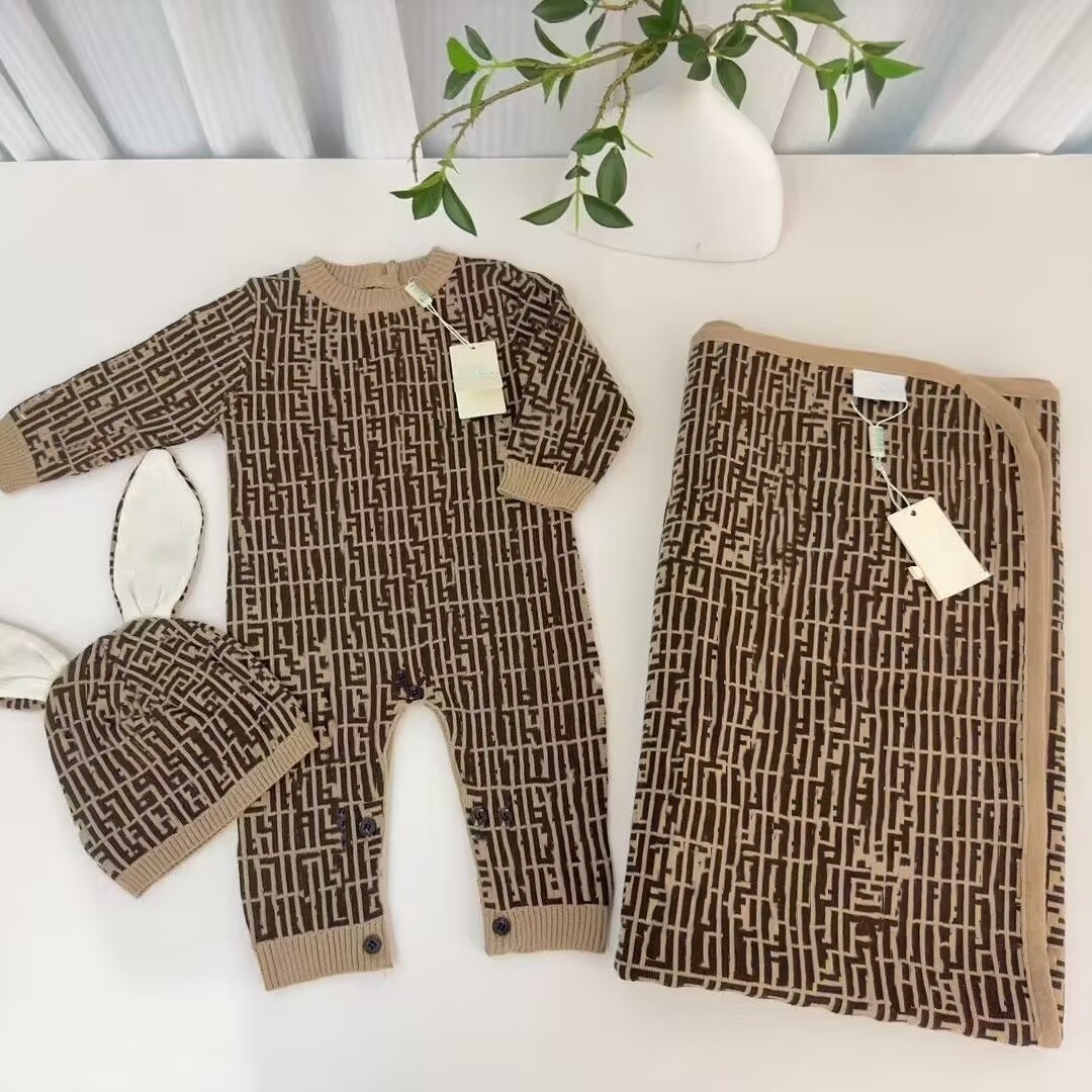 Baby Clothes Bodysuit for Newborn Infant Jumpsuit Boys Girls Letter Print Short Sleeves Romper baby romper Sleeping Bags quilt A5