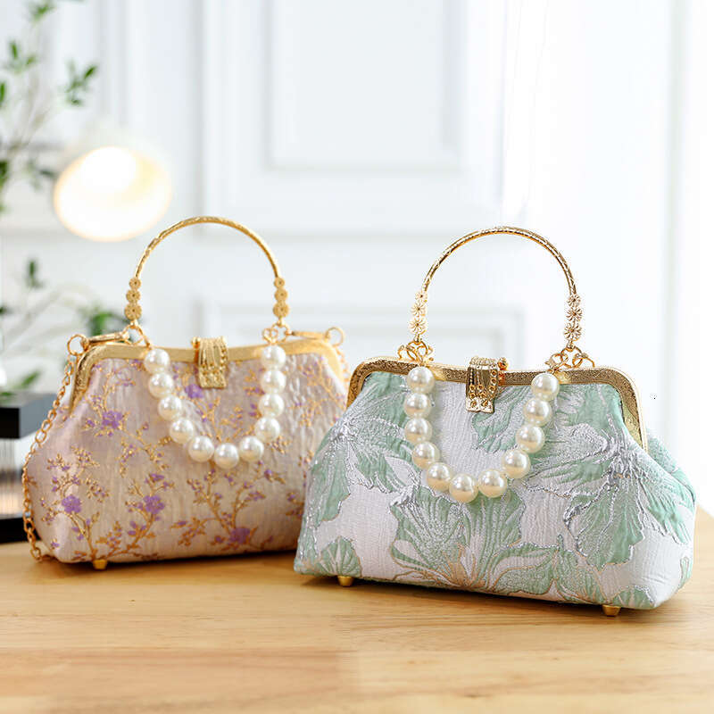 Cheongsam Handbag Shoulder Crossbody Gift Runway Evening Clutch Women's Bag