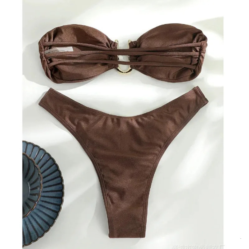 Sexy Bikinis Womens Swimwear Female Swimsuit For Swimming Wear Bathing Suits Brazilian Bikini Set Beachwear Pool Bather 251231