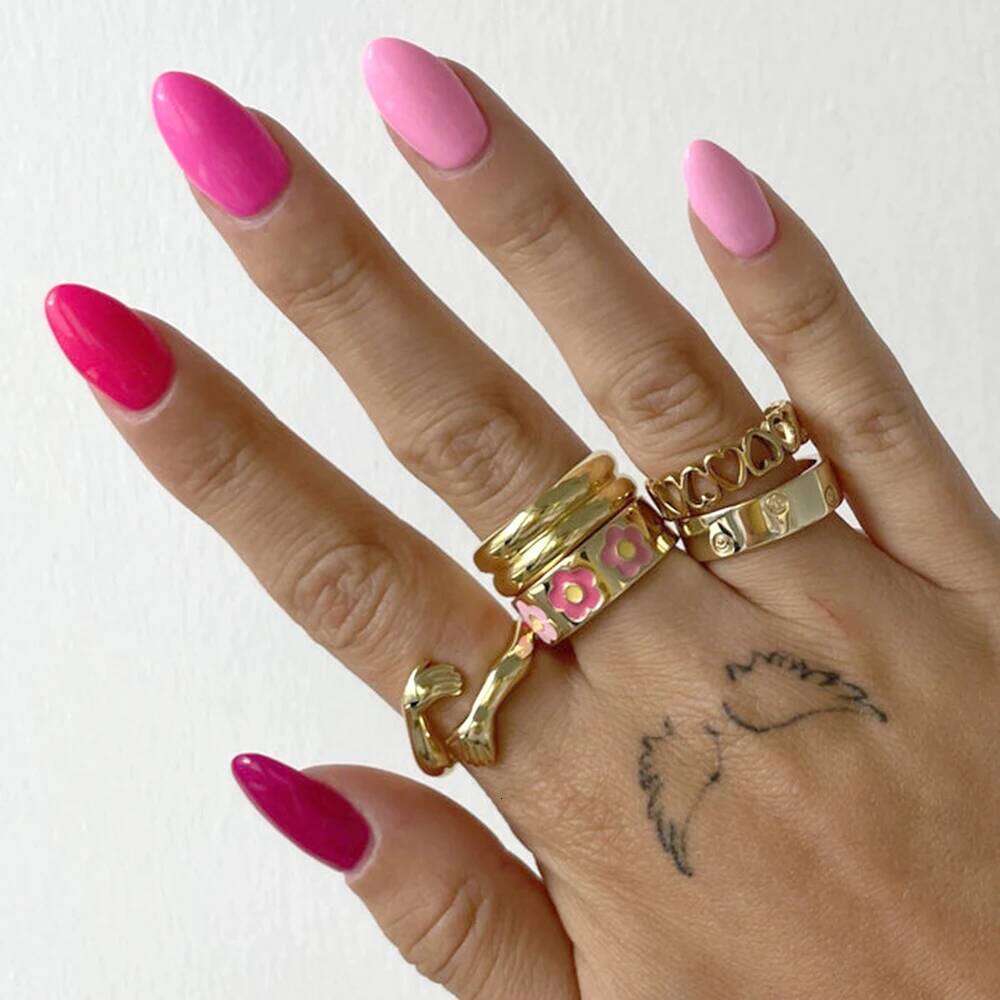 Aide 925 Sterling Silver Creative Hands Love Resizable Rings For Women Valentine's Gift Cute His Big Loving Hug Gesture Ring