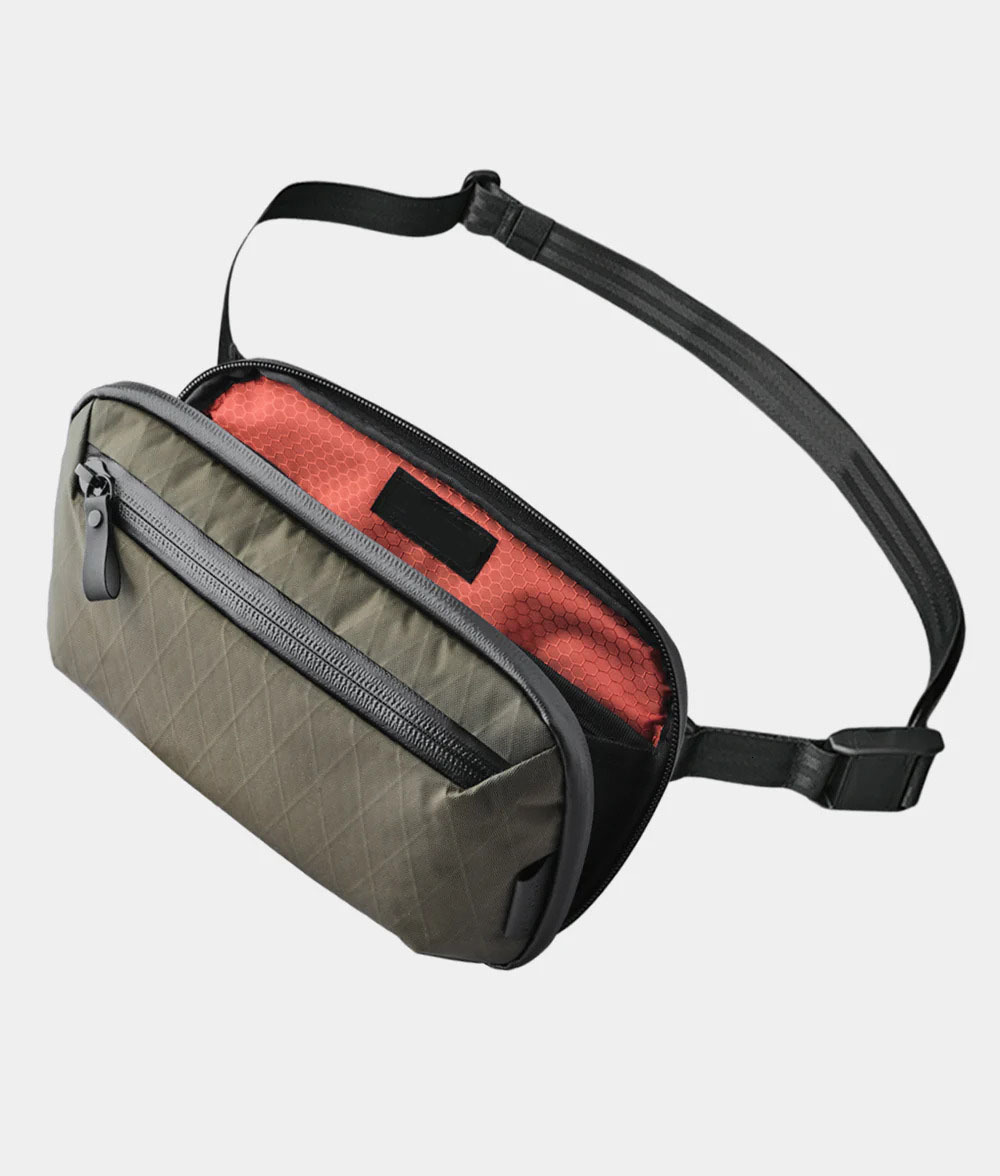 Cross-Border New Waterproof Xpac Nylon Functional Wind Storage Multi-Functional Crossbody Men's Portable Handbag Bag