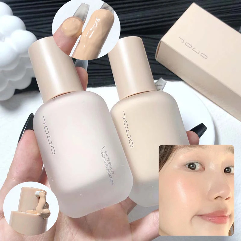 JOCO Liquid Foundation Oil Control Makeup Concealer Refreshing Natural Clear Waterproof Longlasting Face Makeup 251230