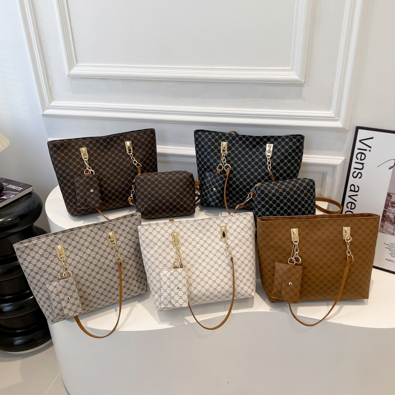 New Design Bags New European and American fashion, large capacity, single-shoulder buns, mother bags, commuter tote bags, Free shipping