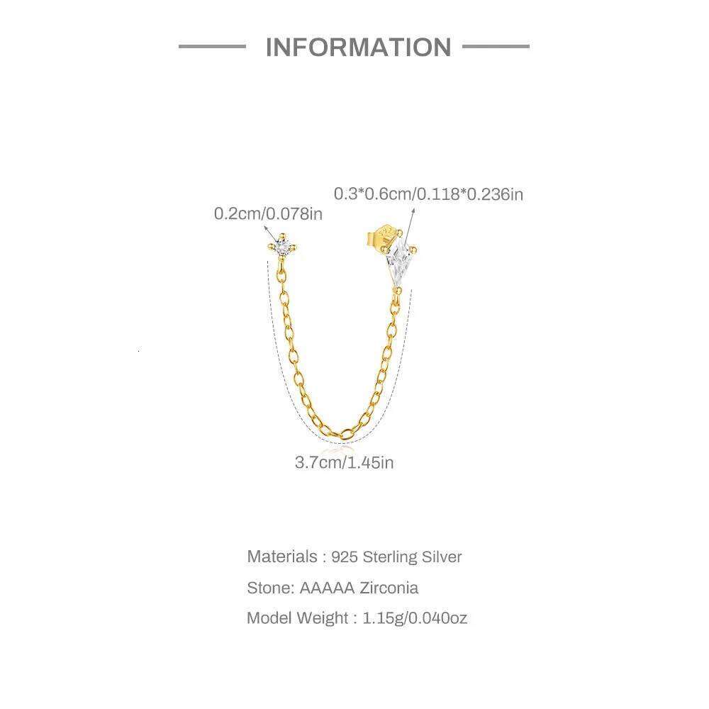 Aide Fashion 925 Sterling Silver Clavicle Necklaces Shiny Kite Zirconia Pendant Chains Dangles Earrings Bracelet Jewelry Set