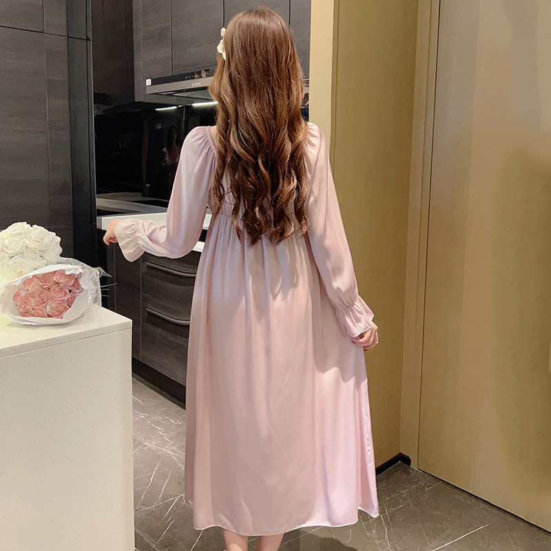 B1287-Chic Contemporary B1286 Ladies' Turtleneck Sweater Dress Complementing Slim Fit Pants