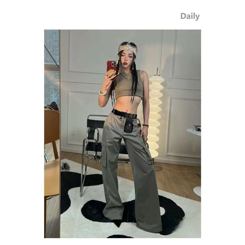 High-End Waist Bag Women Cigarette Case Earphone Small Bag Decorative Accessory for Dresses and Suits Trendy Ins Style Design Belt