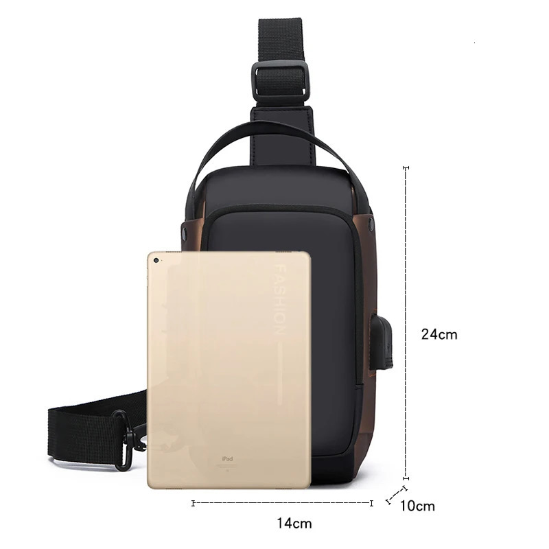 Small Version Mens Waist Packs Crossbody Chest Bag Lightweight Mens Small Pouch Anti-theft n Mens Handbag Shoulder Bag 251230