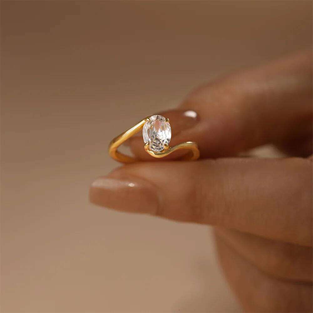 Aide 925 Sterling Silver Fresh Mint Green Zircon For Women Minimalist Crystal Thin Slim Stackable Finger Rings Jewelry