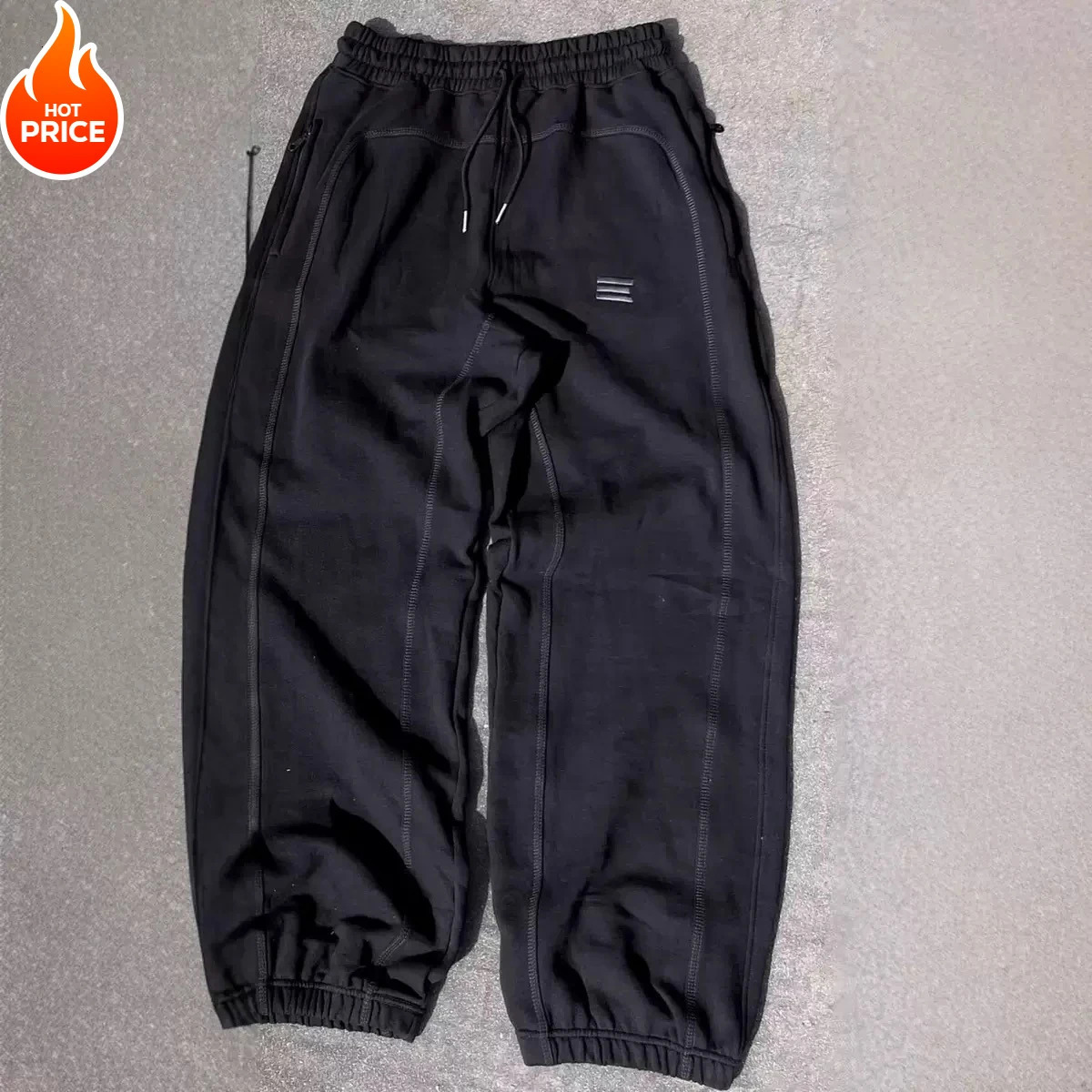 Y2K Men Korean Streetwear Wide Leg Goth Retro Harajuku Unisex Casual Loose Sweatpants Women Fashion Street Style Comfortable 251231