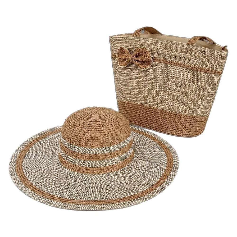 Straw Cross-Border Hot-Selling Trendy Beach Shoulder Woven Commuter Bag Travel Vacation Handbag