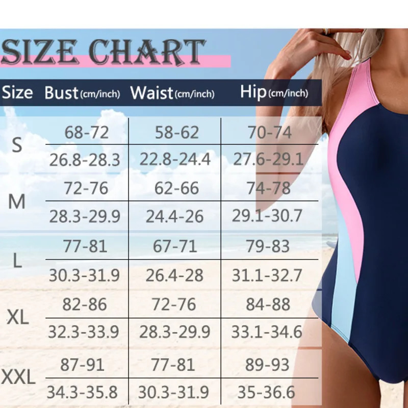 Summer Sexy OnePiece Swimsuits Closed Womens Swimwear Sports For Swimming Wear Body Bathing Suits Beachwear Pool Bather 251231