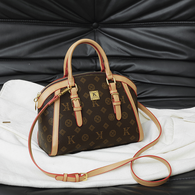 Elegant Women's Shoulder Crossbody Handbag - Durable Fabric & Trendy Design Available in Various Shades