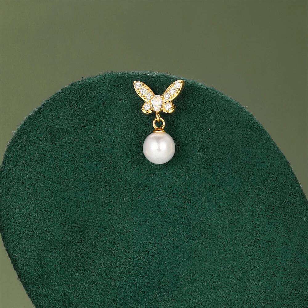 AIDE 925 Sterling Silver Single Shiny Zircon Piercing Stud Earring for Women Studs Cartilage Ear Bone Body Fine Jewelry 1pc