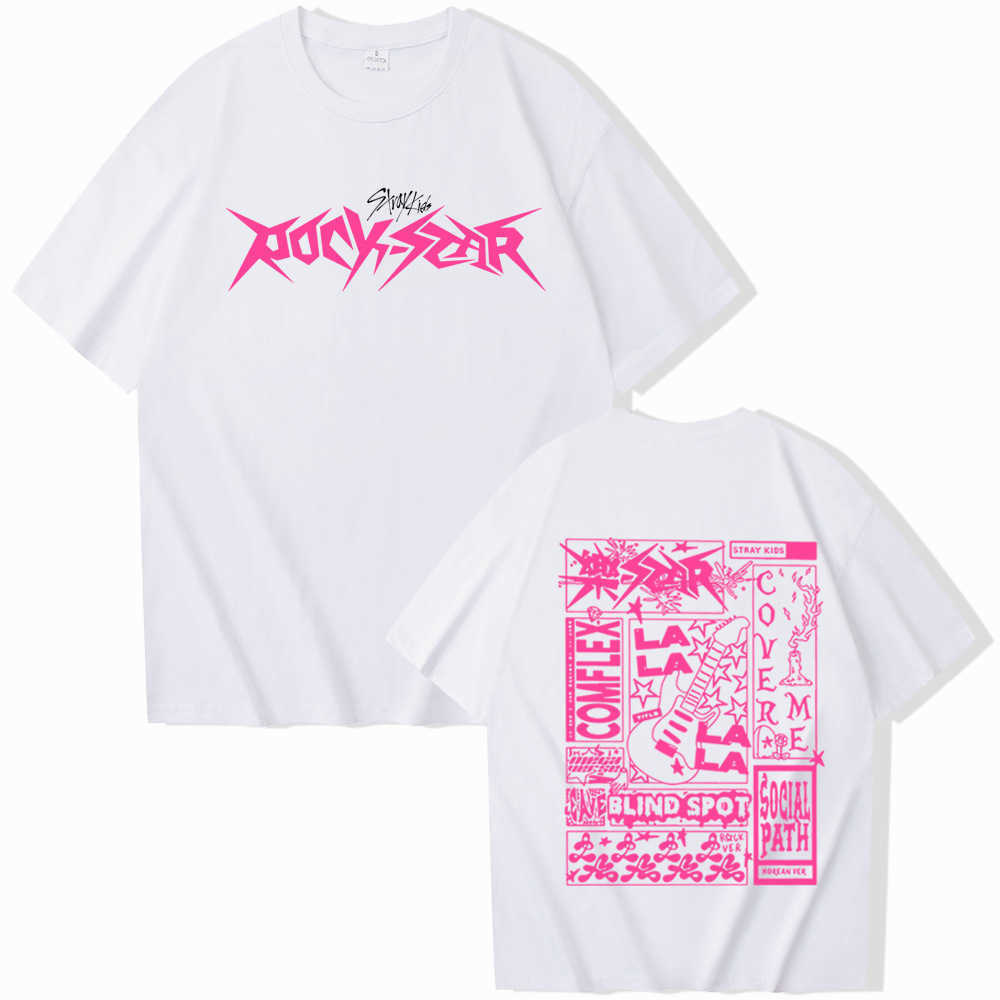 2024 Stray Kids Maxident ROCK-STAR New Album StrayKids T-Shirt