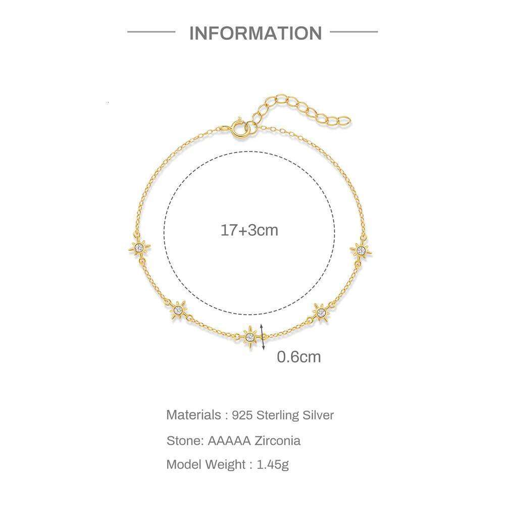 AIDE 925 Sterling Silver Princess Sky Blue Bow Bracelet For Women Korean Ins Sweet Fashion Jewelry Girl Baby Birthday Party Gift