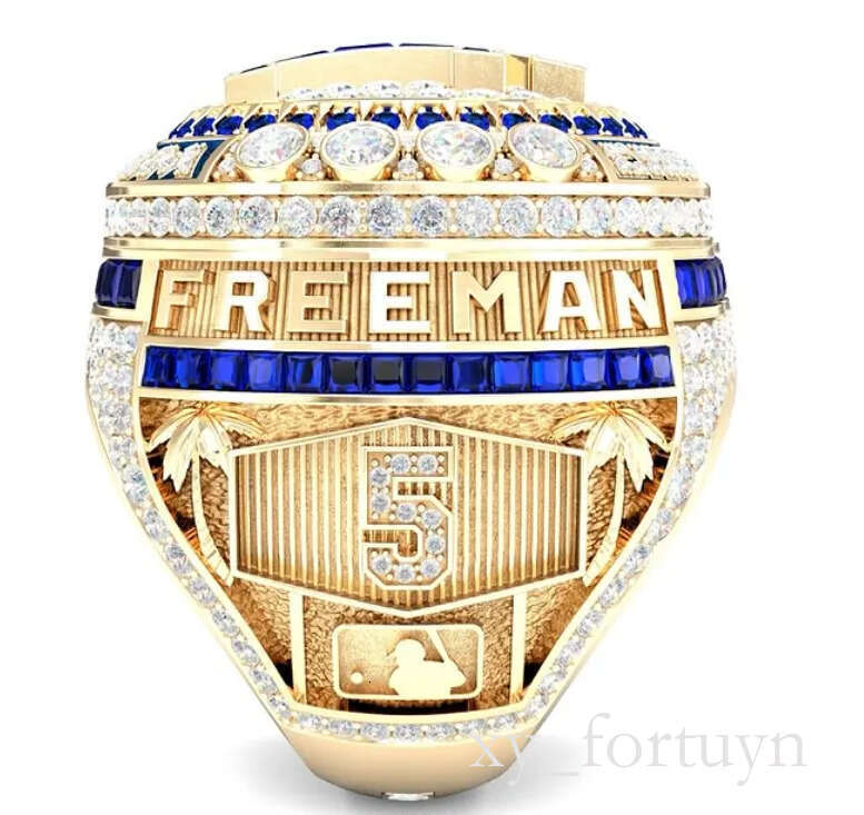 2024 2025 World Series Dodgers Team Champions Championship Ring With Wooden Display Box Sport Souvenir Men Fan Gift wholesale
