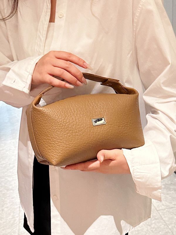 Makeup bag ladies' handbag storage box fashion wristlet bag high-end makeup bag women's travel bag shoulder bag tote bag large capacity