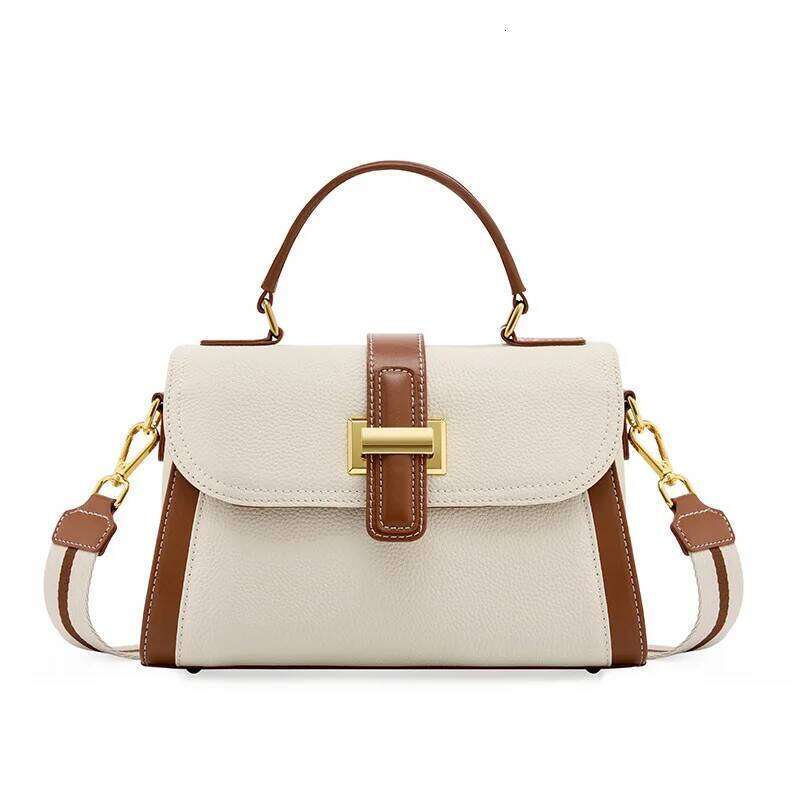 Angel Kiss Luxury Handbags Female Crossbody Small Square Shoulder Bag Mom Women Bags New Fashion 2025 Genuine Cowhide Leather Satchel