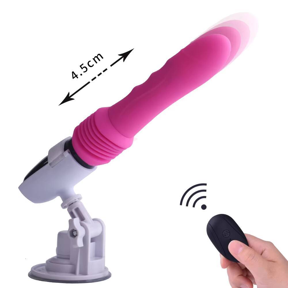Automatic Telescopic Female Masturbator 3-Speed Retractable 10-Frequency Vibration Massage Orgasm Vibrator Machine