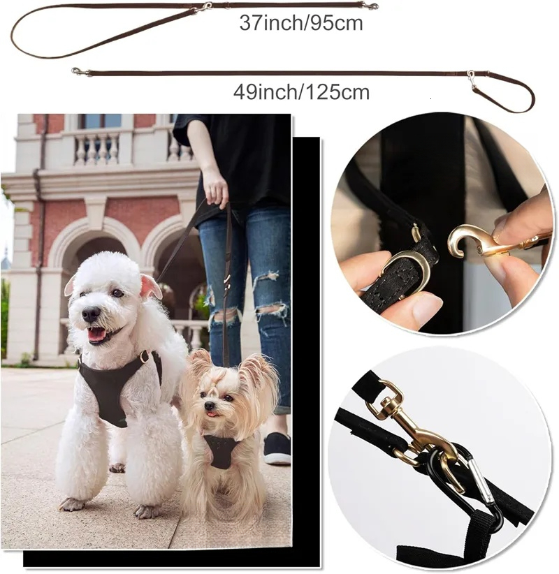 2026 New Designer Dog Multi-Functional Leash Luxurious Pet Harness For Chihuahua Yorkie Pomeranian Maltese Bichon Shih Tzu Poodle French Bulldog And C