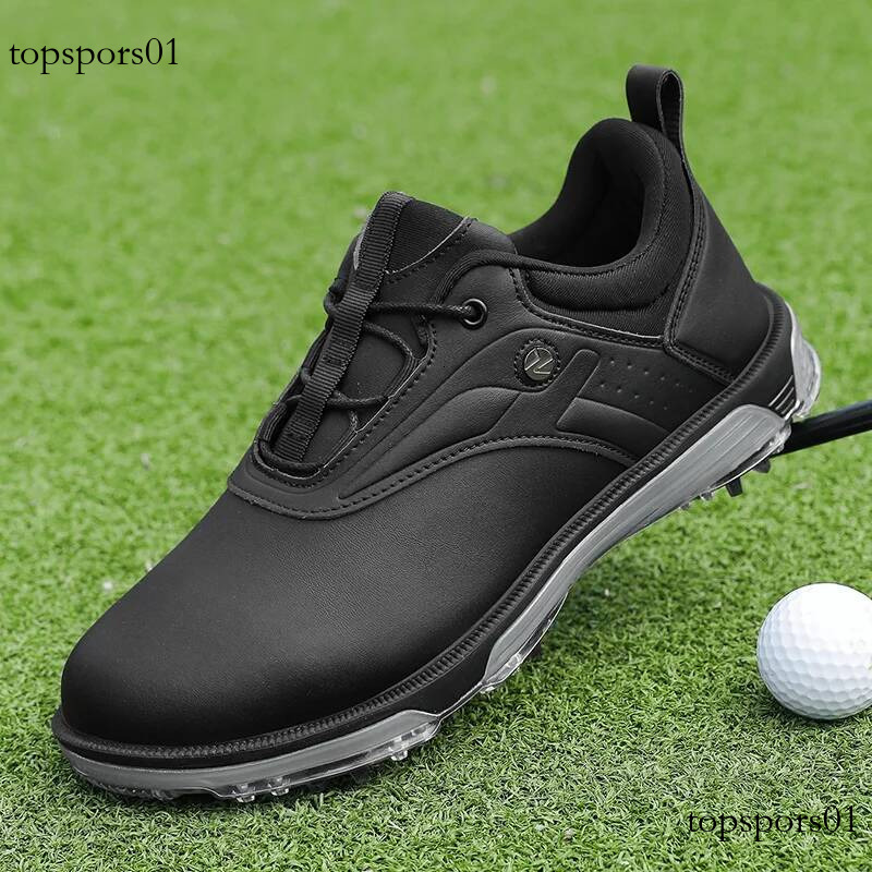 waterproof Golfer Sport shoes Man Ankle supplies Golfing Shoes Non Slip Comfortable Walking Golf Sneaker