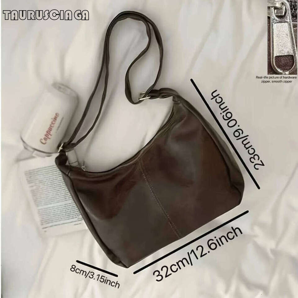 TAURUSCIAGA Large capacity retro elegant handbag, new tote bag, versatile crossbody bag