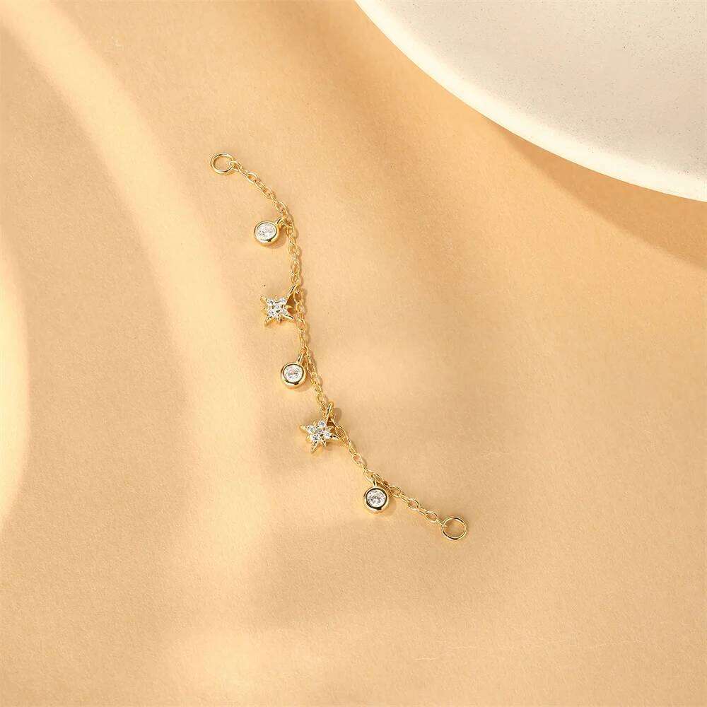 Aide 1pc 925 Sterling Silver Moon Stud Earrings For Women Flat Head Threaded Puncture Ear Bone Studs Ins Pendientes Jewelry