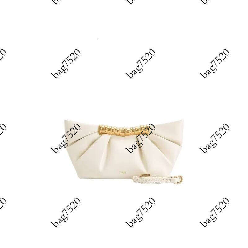 Pleated Clutch, Metallic, Fashionable, High-end, New Style, Suitable for Evening Events Pingshuo