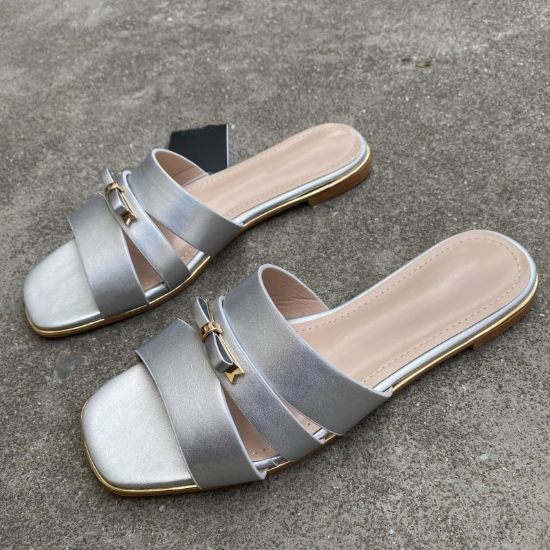 Free shipping Limited edition Fashionable shoes flat bottomed women summer vacation wearing bow tie in one line