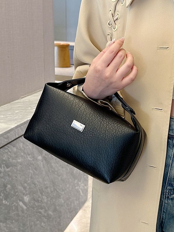 Makeup bag ladies' handbag storage box fashion wristlet bag high-end makeup bag women's travel bag shoulder bag tote bag large capacity