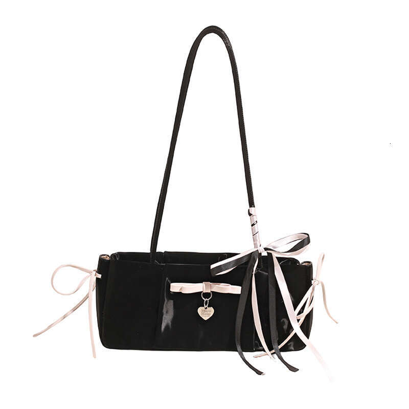 Cross-Border Niche Bags Women's 2025 New Trendy Summer Fashion Versatile Bow Shoulder Commuter Underarm Bag