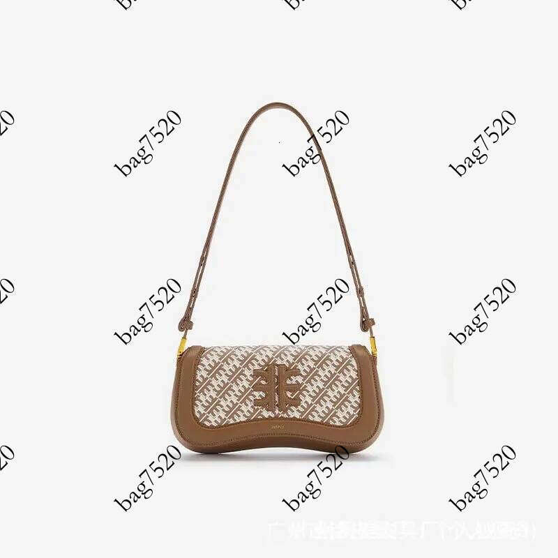 Pudding New Underarm Bag, Niche Style, Handbag, Fashionable and Simple Women's Bag Pingshuo