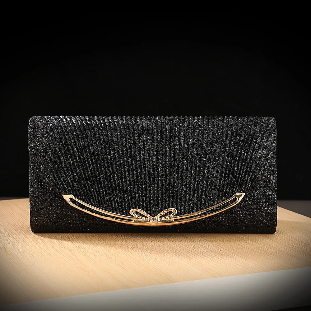 Ladies wedding bride bridesmaid clutch bag elegant socialite party banquet evening dress bag detachable chain single-shoulder 251231