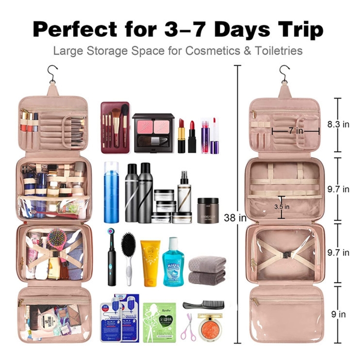 New Design Cross-border New Women's Portable makeup Bag, Toiletry bag, Toiletry set, Storage bag Free shipping