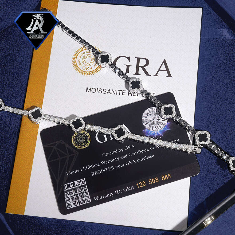 Fashionable 3mm Silicon Stone Tennis Bracelet, VVS Moissanite Cut Contrast Sparkling on 925 Silver Chain, Suitable for Any Occasion