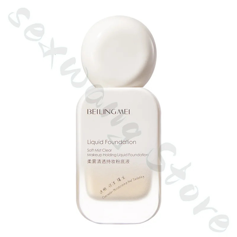 Soft mist clear makeup foundation refreshing lightweight long-lasting and even skin tone to improve dullness 30g 251230