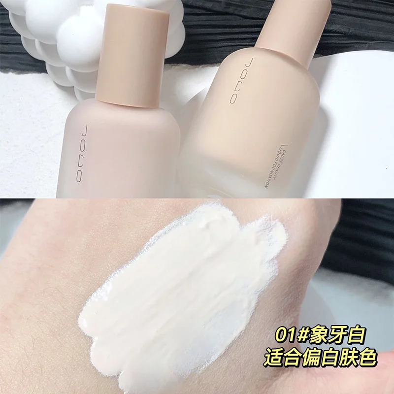 JOCO Liquid Foundation Oil Control Makeup Concealer Refreshing Natural Clear Waterproof Longlasting Face Makeup 251230