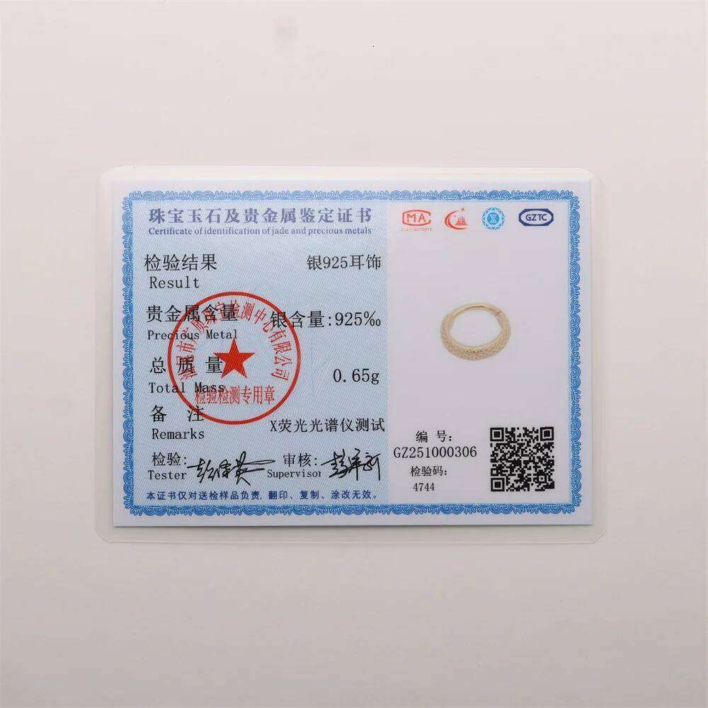 Aide 925 Sterling Silver Simple Gold Zircon CZ 6mm 8mm 10mm Hoops Piercing Pendiente Huggies Ear Buckle Fine Jewelry