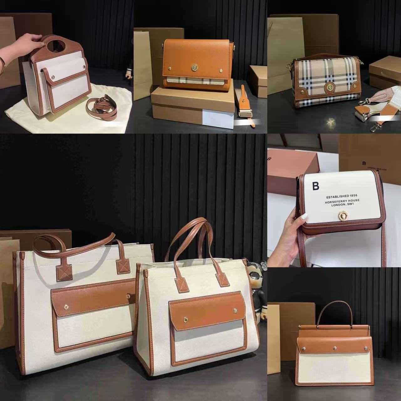 Shoulder Bags Evening Bags Designer BUR Crossbody bags 2025 New Tote Women luxury Bags Canvas Summer Beach Seaside Travel Men Messenger Bags shopping bags