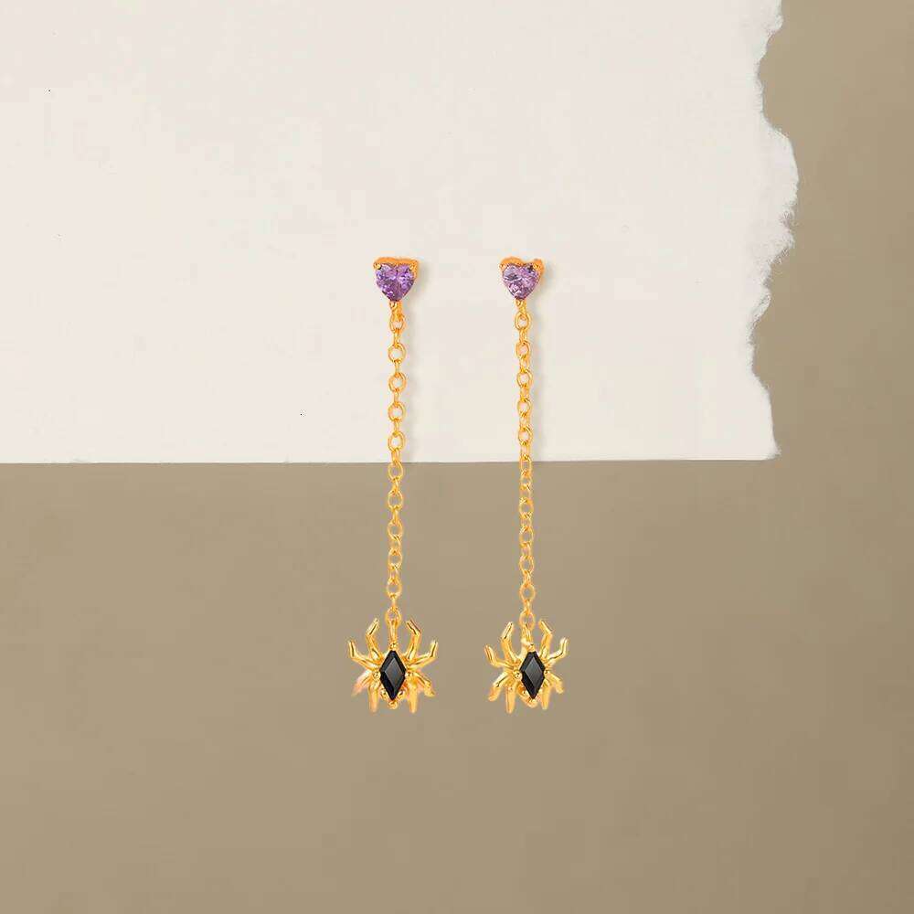 Aide 925 Sterling Silver Cute Halloween Stud for Women Cartoon Ghost Pumpkin Star Earrings Party Statement Fine Jewelry