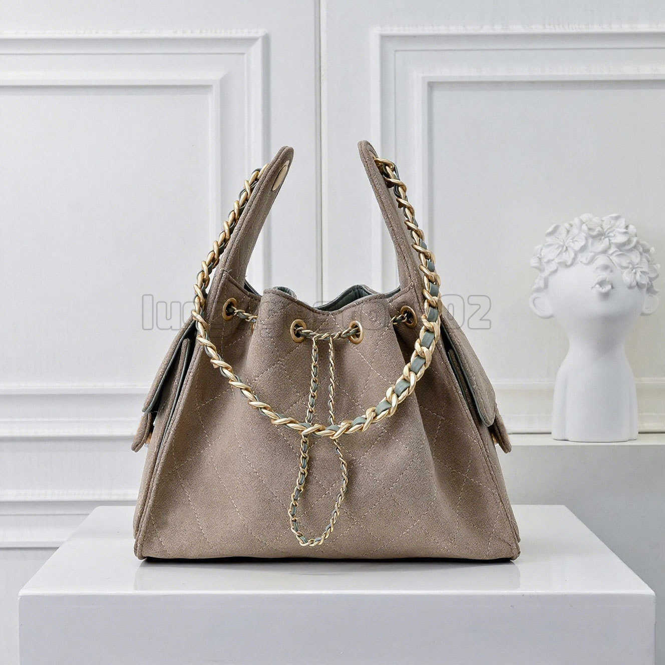 Shoulder Bags Designer New Suede 25 bagDrawstring Bag Winter Large Capacity Shoulder Tote Bucket Bag Luxury Underarm Bag Soft Tote Bag Drawstring Closure Weekend