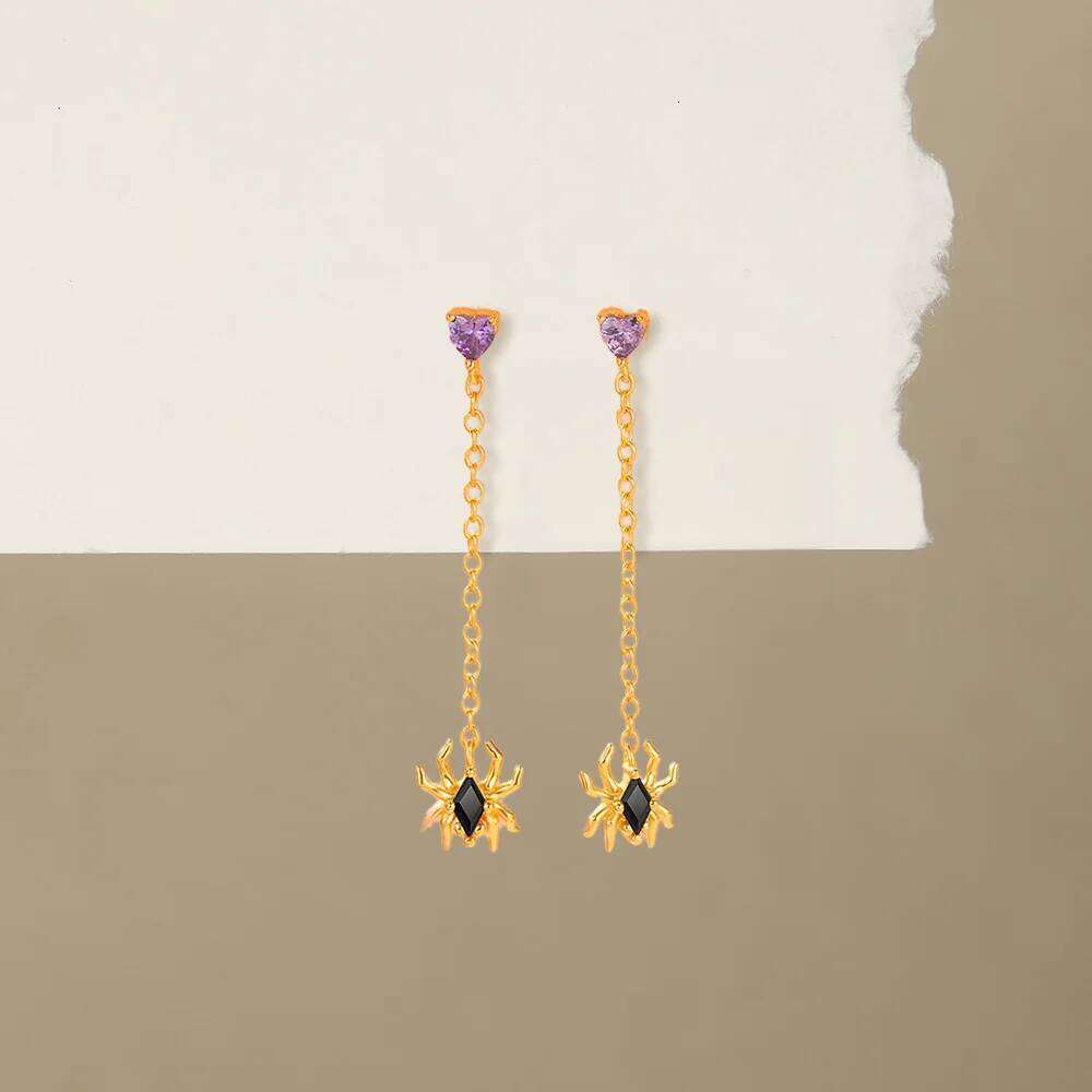 Aide 925 Sterling Silver Cute Halloween Stud for Women Cartoon Ghost Pumpkin Star Earrings Party Statement Fine Jewelry