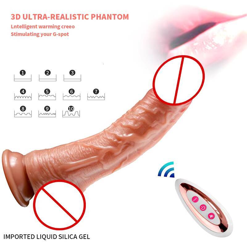 Factory Wholesale Female Masturbation Toys Liquid Silicone Sexy Soft Penile Massage Stick Female Realistic Dildo