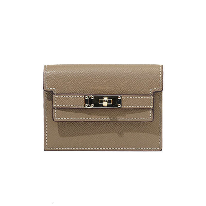 Women's High-end Genuine Leather 2025 New Compact Large Capacity Multi-card Slot Wallet Driver's License Card Holder