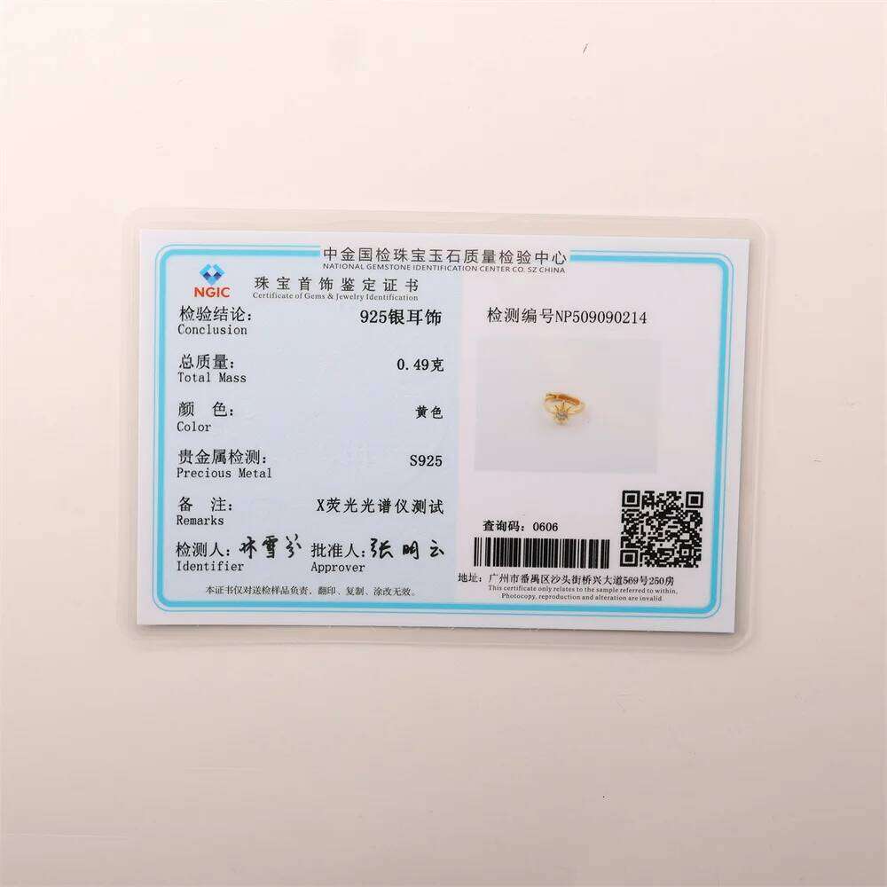 Aide 925 Sterling Silver Shiny Zircon Flower For Woman Piercing Earring Fashion Dainty Luxury Style DIY Y2k Xmas Gift Jewelry