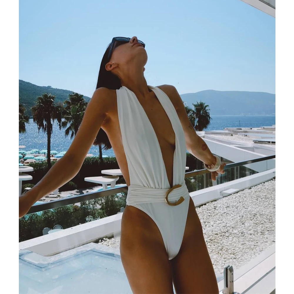 Two Pieces Micro Bikini Sexy Swimsuit Women Halter Swimwear Biquini Female Solid Bodysuit Bathing Suits Sarong Mini Skirt 251231