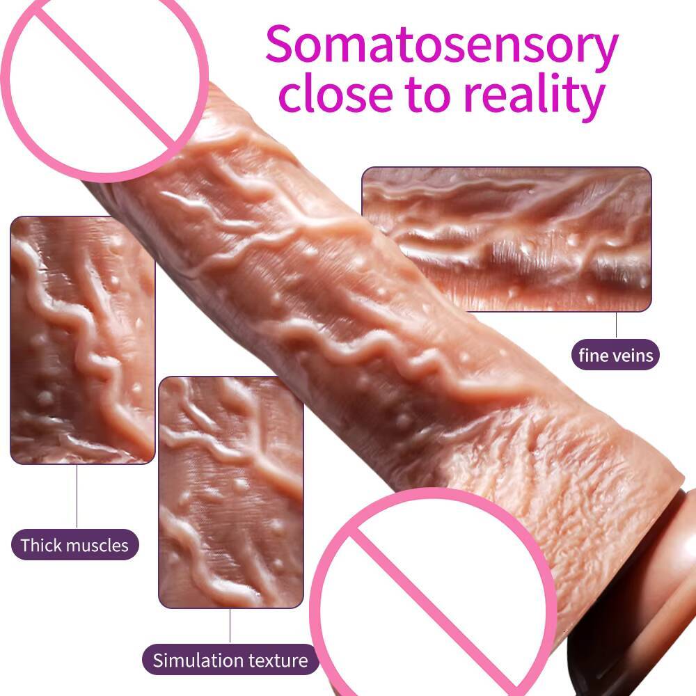 LOVE European Best-Selling New Electric Big Dildo Vibrating Heating Telescopic Female Penis Female Sex Big Dildo Wholesale